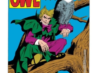 Daredevil Annual #1, pg. 50; pencils, Gene Colan; inks, John Tartaglione; The Ominous Owl pinup