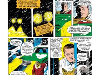 Daredevil Annual #1, pg. 53; pencils, Gene Colan; inks, John Tartaglione; At the stroke of Midnight, Stan Lee cameo