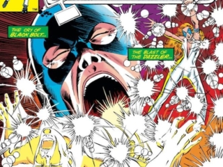 Dazzler #19 cover; pencils, John Romita Jr.; inks, Bob Wiacek Dazzler #19 cover; pencils, John Romita Jr.; inks, Bob Wiacek; Black Bolt, Inhumans, Absorbing Man