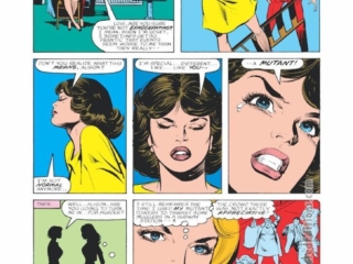 Dazzler #26, pg. 10; pencils, Frank Springer; inks, Vince Colletta; Lois London, Alison Blaire half-sister