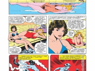 Dazzler #29, pg. 3; pencils, Frank Springer; inks, Vince Colletta; Lois London