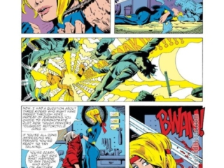 Dazzler #41, pg. 7; pencils, Paul Chadwick; inks, Butch Guice; Oz Chase