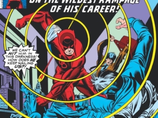 Daredevil #147 cover; pencils, Gil Kane; inks, Joe Sinnott