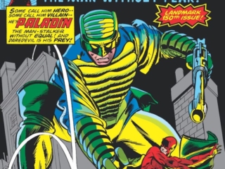 Daredevil #150 cover; pencils, Gil Kane; first appearance of the Paladin