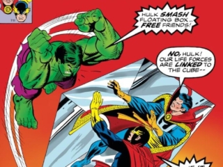 Defenders #41 cover; pencils, Gil Kane; inks, Dan Adkins; Incredible Hulk