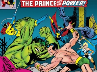 Defenders #52 cover; pencils, Gil Kane; inks, Frank Giacoia; The Prince and the Power, Hulk vs. Sub-Mariner