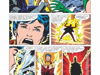 Defenders #77, pg. 17; pencils, Herb Trimpe; inks, Steve Mitchell; Moondragon, Omega the Unknown, James Michael Starling, Dian