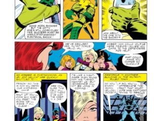 Defenders #79, pg. 9; pencils, Herb Trimpe; inks, Mike Esposito; Hellcat, Slither, Wasp, Valkyrie