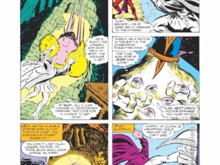 Defenders #82, pg. 12; layouts, Don Perlin; pencils and inks, Joe Sinnott; Doctor Strange, Nya, Arroo, Xhoohx