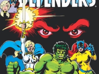 Defenders #87 cover; pencils, Michael Netzer; inks, Al Milgrom; Inquest, Hulk, Valkyrie, Hellcat