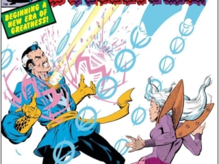 Doctor Strange #48 cover; pencils, Marshall Rogers; inks, Terry Austin; The Return of Brother Voodoo, Beginning a new era of greatness
