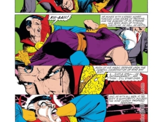 Doctor Strange #65, pg. 13; pencils and inks, Paul Smith