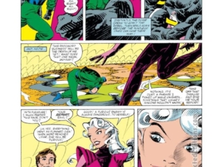 Doctor Strange #67, pg. 9; pencils and inks, Steve Leialoha; Clea, Rahl, Mindless Ones
