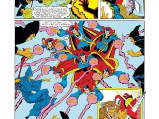 Doctor Strange #70, pg. 14; pencils, Bret Blevins; inks, Terry Austin; Tymon