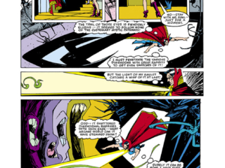 Doctor Strange #74, pg. 6; pencils and inks, Mark Badger, Clea, Rahl