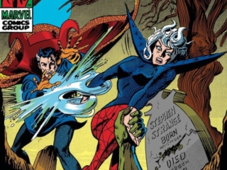 Doctor Strange #176 cover; pencils, Gene Colan; inks, Tom Palmer; Clea, Dr. Stephen Strange