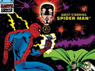 Doctor Strange #179 cover; pencils, Barry Windsor-Smith; inks, uncredited; Guest-starring Spider-Man, Xandu, the Wand of Watoomb