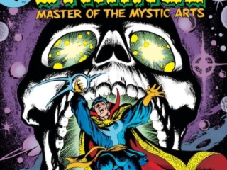Doctor Strange #4 cover; pencils and inks, Frank Brunner, Death