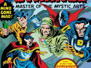 Doctor Strange #11 cover; pencils, Gene Colan; inks, Frank Giacoia; Stephen Strange, Shadowplay