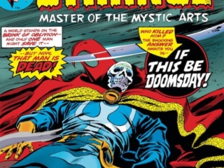 Doctor Strange #12 cover; pencils, Gene Colan; inks, Tom Palmer; If This Be Doomsday