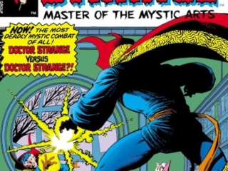 Doctor Strange #25 cover; pencils, Gene Colan; inks, Jim Starlin Doctor Strange #25 cover; pencils, Gene Colan; inks, Jim Starlin