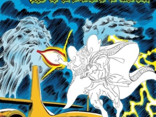 Doctor Strange #36 cover; pencils, Gene Colan; inks, uncredited Doctor Strange #36 cover; pencils, Gene Colan; inks, uncredited; Thunder of the Soul, astral form