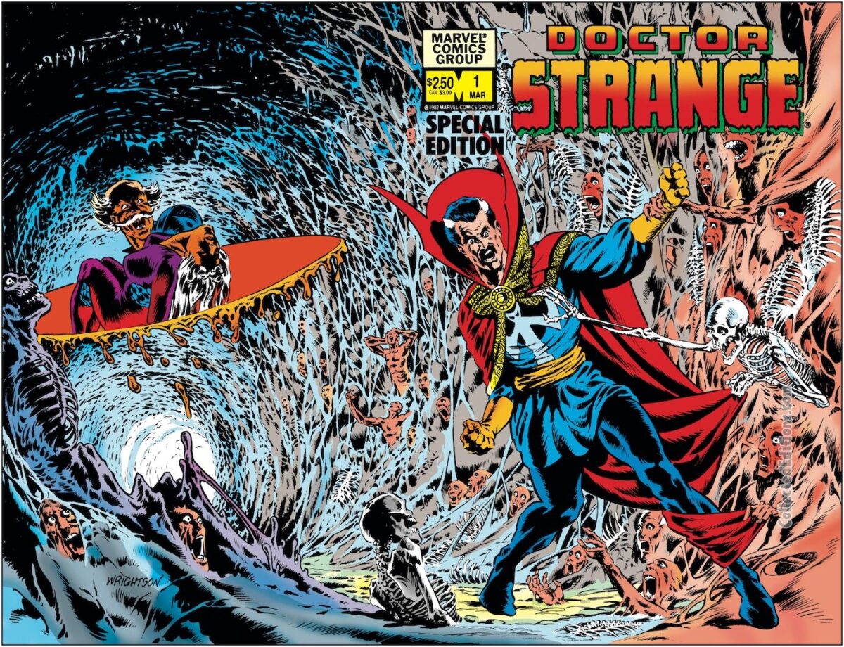 Doctor Strange/Silver Dagger Special Edition #1 cover; pencils and inks, Bernie Wrightson