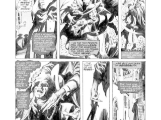 Dracula Lives #6. &ldquo;A Death in the Chapel!&rdquo;, pg. XX. Pencils, Gene Colan; inks, Ernie Chan; Montesi, Maria