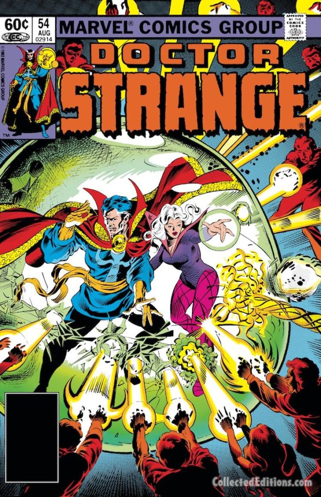 Doctor Strange #54 cover; pencils, Brent Anderson; Clea