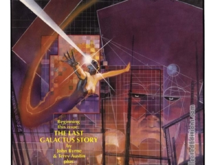 Epic Illustrated #26 cover; painted art, Bill Sienkiewicz Epic Illustrated #26 cover; painted art, Bill Sienkiewicz, The Last Galactus Story by John Byrne and Terry Austin, The Sacred and the Profane