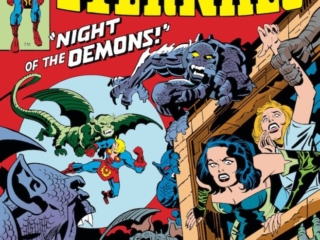 Eternals #4 cover; Jack Kirby