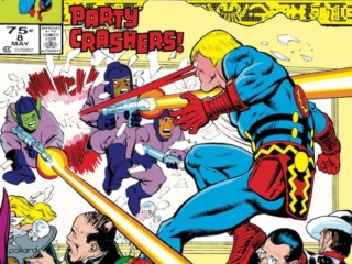 Eternals (1985) #8 cover; pencils and inks, Keith Pollard