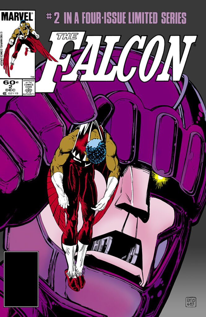 Falcon #2 cover; pencils and inks, Paul Smith; Sentinel