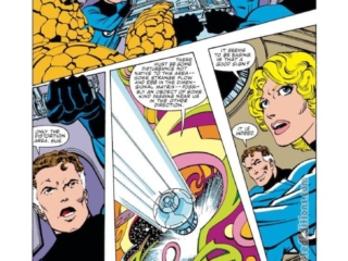 Fantastic Four #251, pg. 19; pencils and inks, John Byrne; Negative Zone, Sue Storm, Annihilus