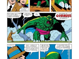 Fantastic Four #271, pg. 8; pencils and inks, John Byrne Fantastic Four #271, pg. 8; pencils and inks, John Byrne; Gormuu, first appearance, Reed Richards, Sue Storm