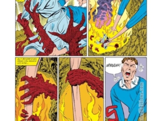 Fantastic Four #276, pg. 15; pencils, John Byrne; inks, Jerry Ordway Fantastic Four #276, pg. 15; pencils, John Byrne; inks, Jerry Ordway; Reed Richards, Sue Storm