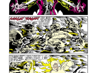 Fantastic Four #290, pg. 12; pencils, John Byrne; inks, Al Gordon; Annihilus
