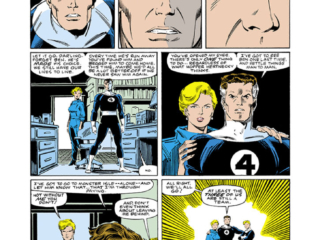 Fantastic Four #296, pg. 20; pencils, Barry Windsor-Smith; inks, Bob Wiacek; Mister Fantastic, Reed Richards