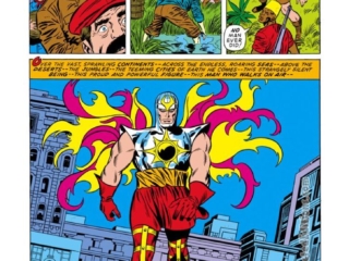 Fantastic Four #120, pg. 10; pencils, John Buscema; innings, Joe Sinnott; first appearance, Gabriel Air-Walker, Galactus herald