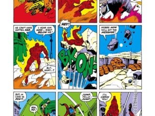 Fantastic Four #111, pg. 11; pencils, John Buscema; inks, Joe Sinnott; Thing, Human Torch