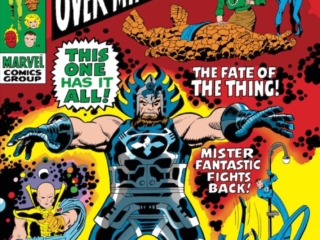 Fantastic Four #113 cover; pencils, John Buscema; inks, John Verpoorten; This One Has It All; The Fate of the Thing; Uatu the Watcher Speaks; The Overmind first appearance