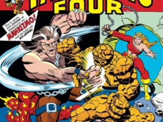Fantastic Four #151 cover; pencils and inks, Rich Bucklerv; Mahkizmo; Thundra, Thing