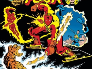Fantastic Four #163 cover; pencils, Rich Buckler; inks, Joe Sinnott; Gaard
