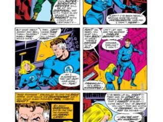 Fantastic Four #182, pg. 13;  layouts, Sal Buscema; pencils and inks, Joe Sinnott; Sue Richards,, Reed Richards
