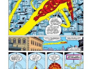 Fantastic Four #184, pg. 5; pencils, George P&eacute;rez; inks, Joe Sinnott; Human Torch, Johnny Storm