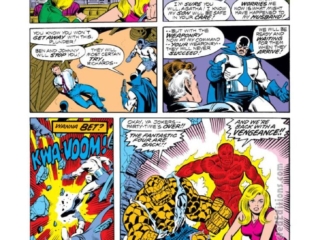 Fantastic Four #191, pg. 13; layouts, George P&eacute;rez; pencils and inks, Joe Sinnott; Plunderer, Agatha Harkness