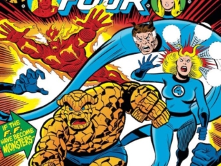 Fantastic Four #203 cover; pencils, Dave Cockrum; inks, Joe Sinnott; The FF become monsters