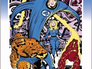 Fantastic Four: The Lost Adventure #1 cover; pencils, Jack Kirby; inks, Joe Sinnott