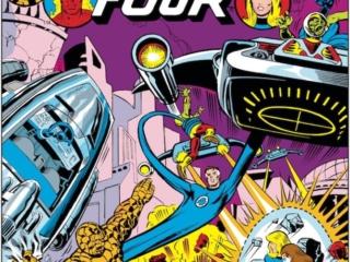 Fantastic Four #205 cover; pencils, Keith Pollard; inks, Joe Sinnott