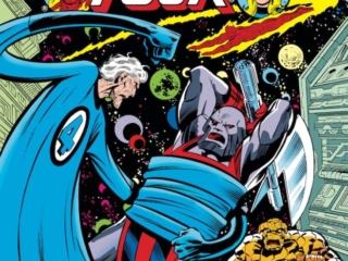 Fantastic Four #213 cover; pencils, John Byrne; inks, Joe Sinnott; Terrax